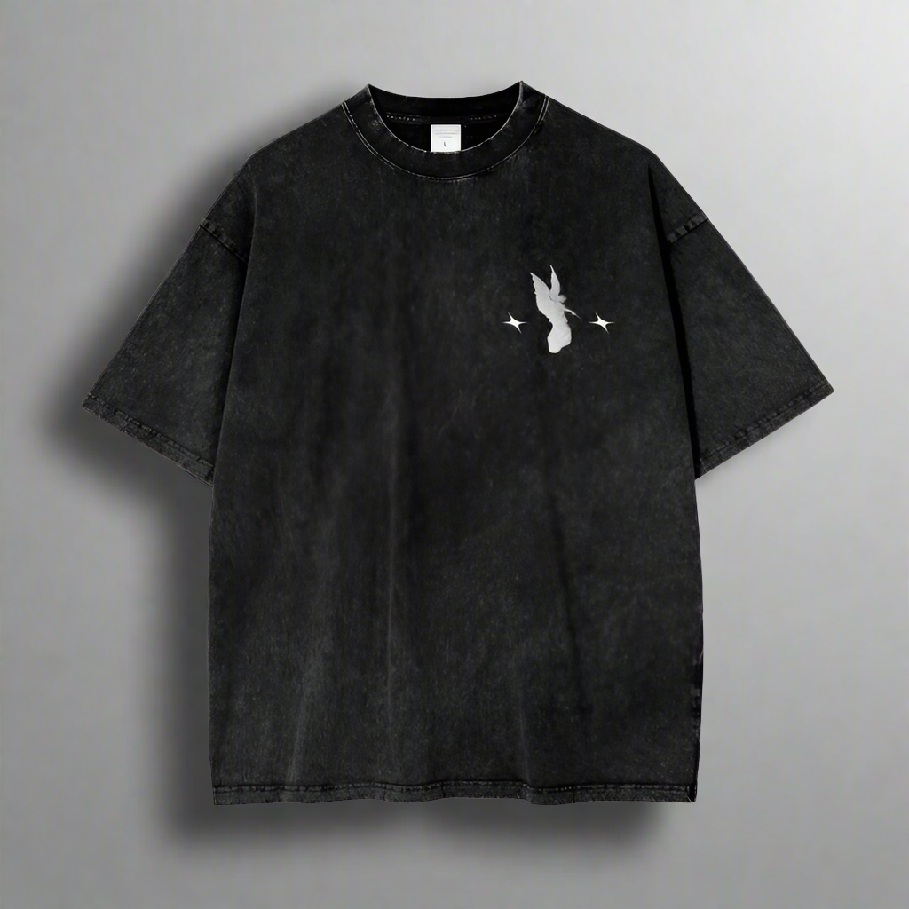 PSALM 23:4 TEE (ACID WASHED) OVERSIZED